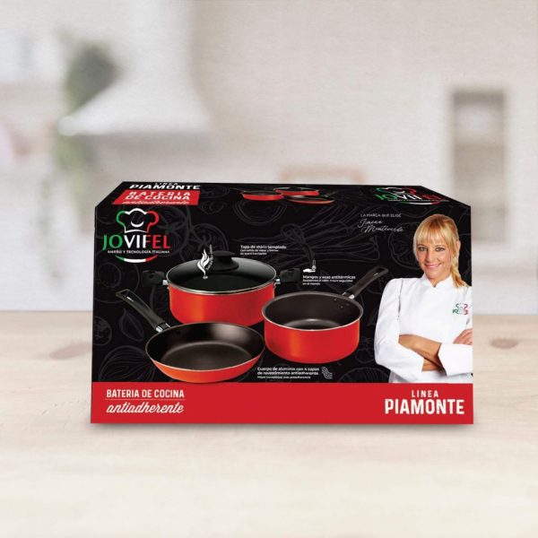 Bateria De Cocina Piamonte Jovifel