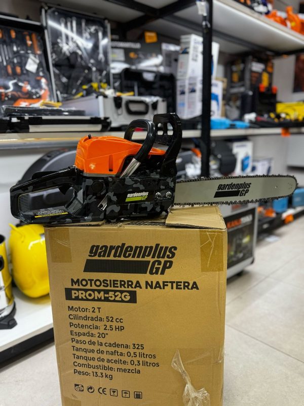MOTOSIERRA 52CC GARDENPLUS PROM-52G - Imagen 2