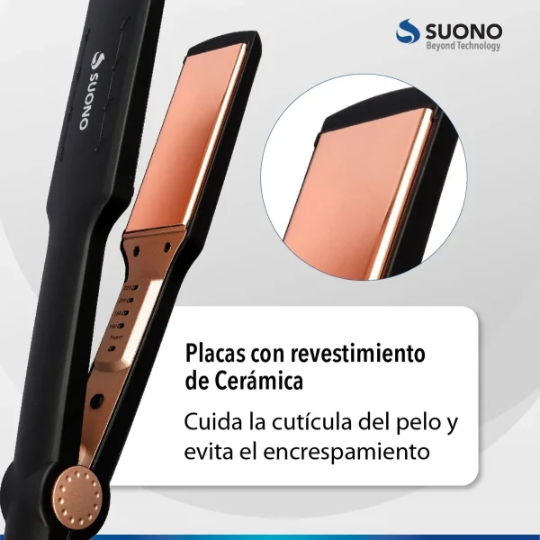 Plancha De Pelo Suono 061 - Imagen 2