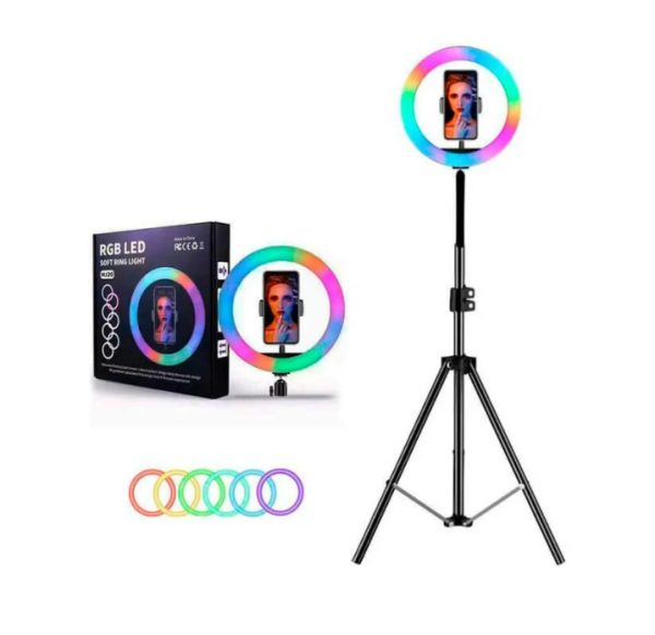 ARO SELFIE + TRIPODE 10" 26CM RGB