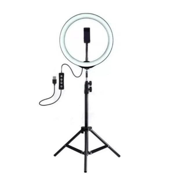ARO SELFIE + TRIPODE 14"36cm RGB ORYX - Imagen 2