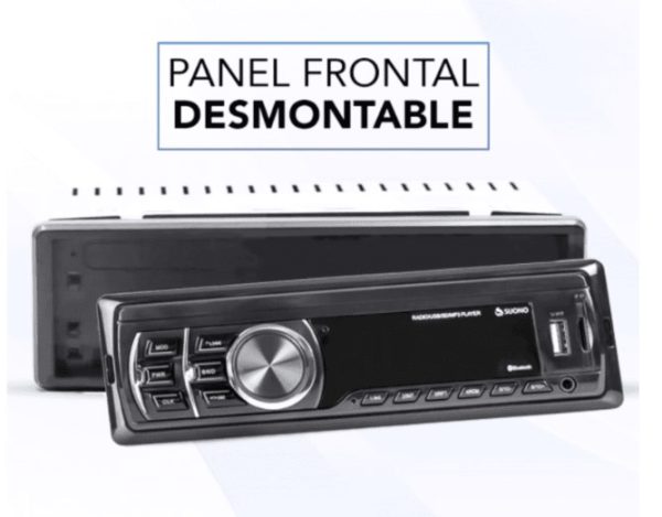 AUTOESTEREO MP3 SUONO DESMONTABLE - Imagen 2
