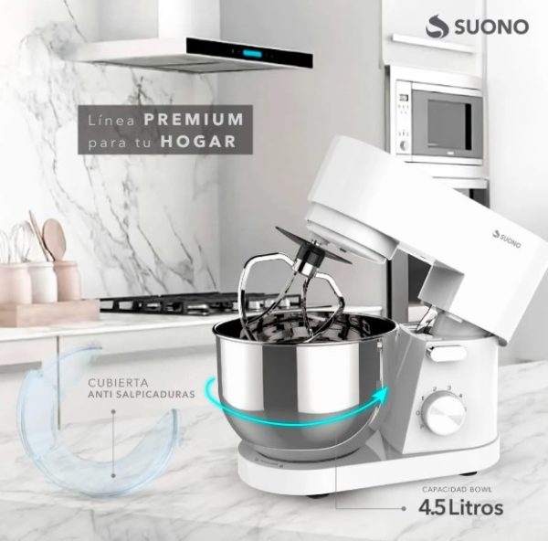 BATIDORA PIE 4.5 INOX 1000W SUONO - Imagen 2