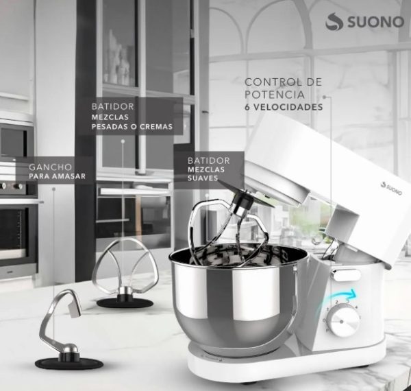 BATIDORA PIE 4.5 INOX 1000W SUONO - Imagen 3