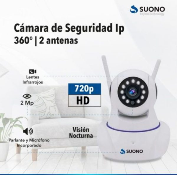 CAMARA IP SUONO 2 ANTENAS - Imagen 3