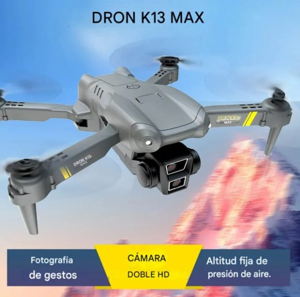 DRONE CON CONTROL REMOTO Y CAMARA K13 max S2143 - Imagen 2