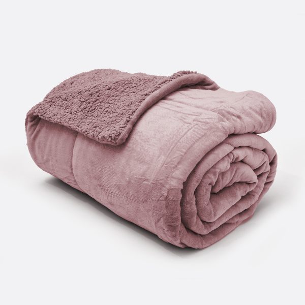 EDREDON FLANNEL CORDERITO QUEEN - Imagen 3