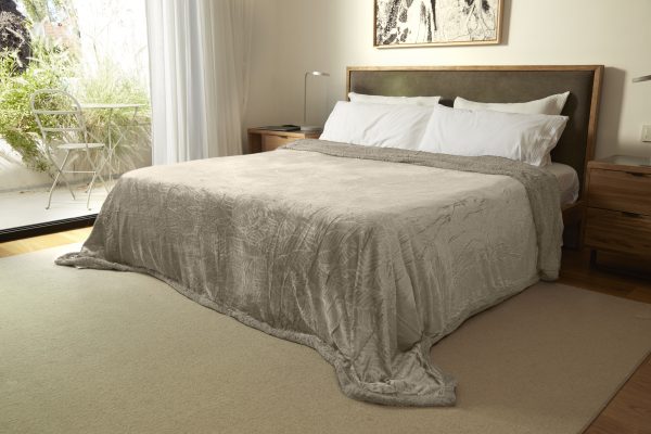 FRAZADA FULLBLANC VERMONT QUEEN - Imagen 2