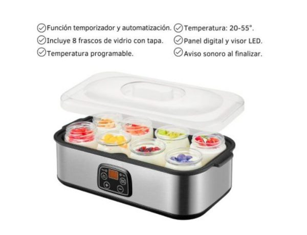 MAQUINA YOGURTERA ELECTRICA ORYX - Imagen 2