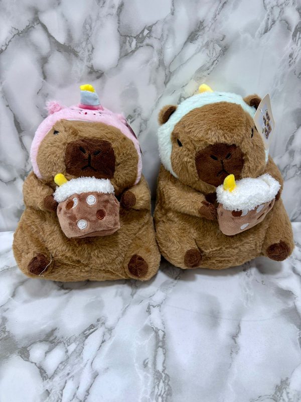 PELUCHE CAPYBARA GORRO Y MATE BALA07 - Imagen 3