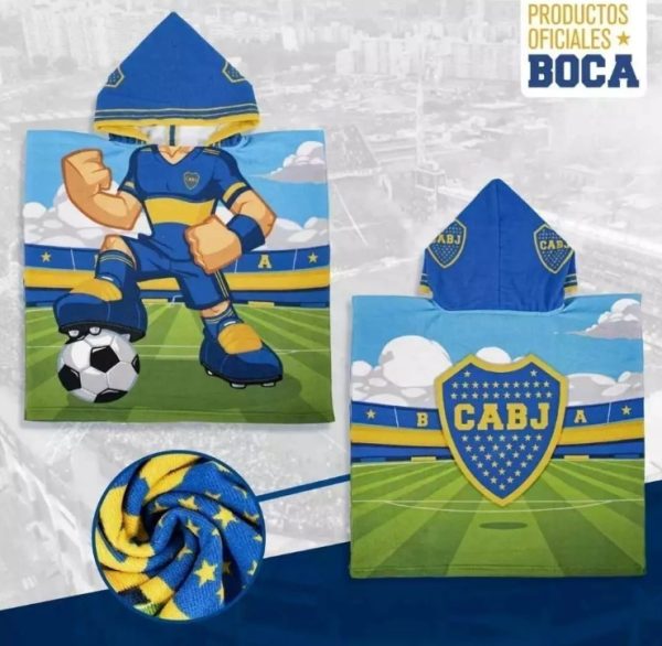 PONCHO EQUIPO DE FUTBOL
