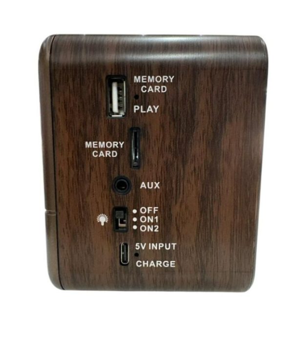 RADIO RETRO BT MARRON SUONO HR-29BTL - Imagen 3