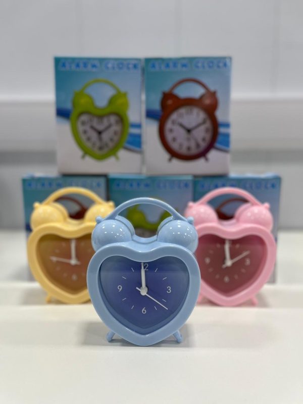 RELOJ DESPERTADOR CORAZON DINAX