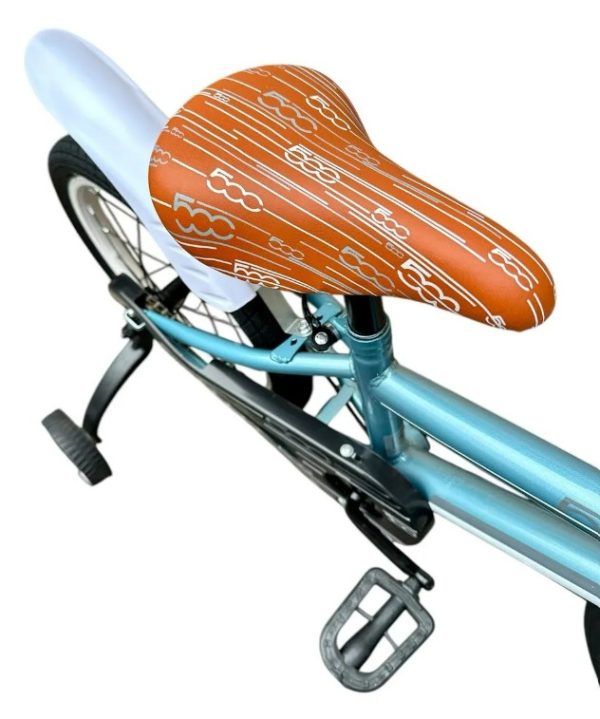 BICICLETA R16- RETRO C/CANASTO aqua - Imagen 2