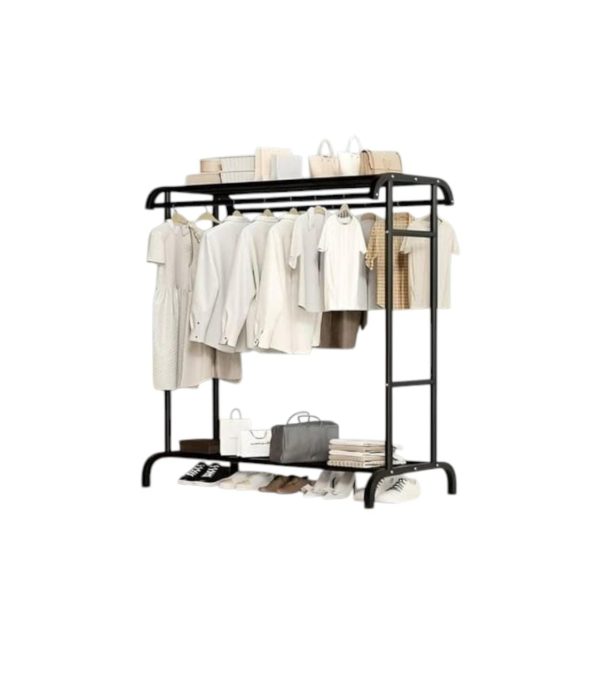 PERCHERO TENDER METALICO NEGRO SUONO 0288