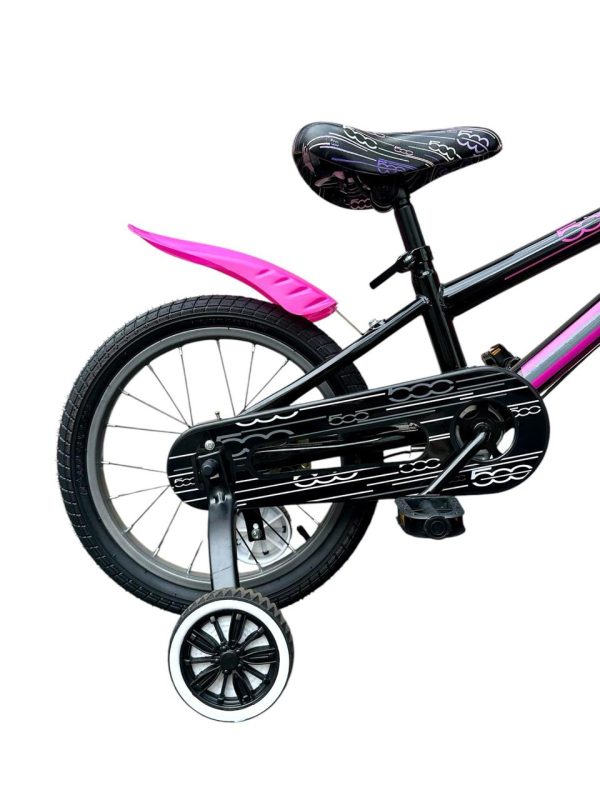 BICICLETA R16- RETRO C/CANASTO neg-fucs - Imagen 2