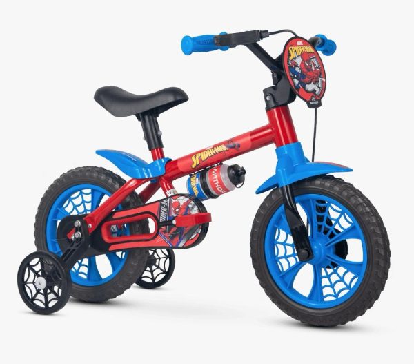 BICICLETA R12- DENCAR SPIDERMAN