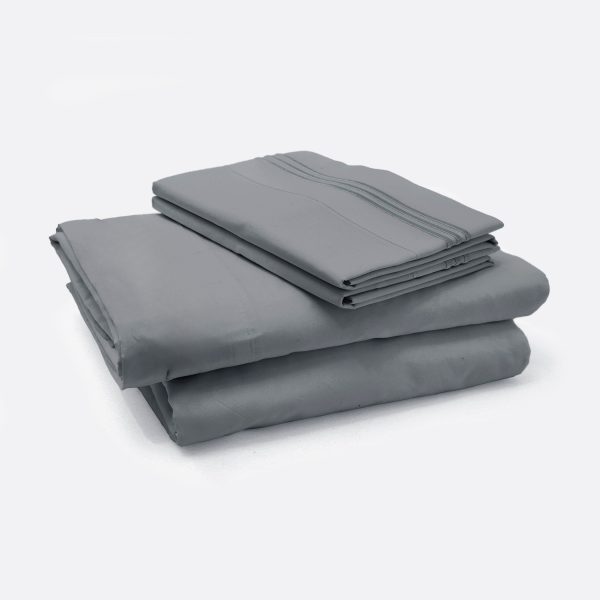SABANA FULLBLANC PLATINUM TWIN GRIS OSCURO - Imagen 2