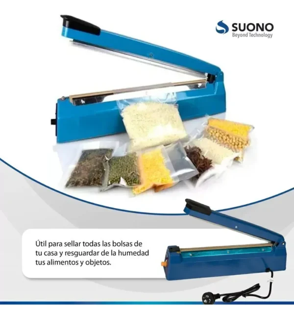 SELLADOR DE BOLSA 30cm SUONO - Imagen 4