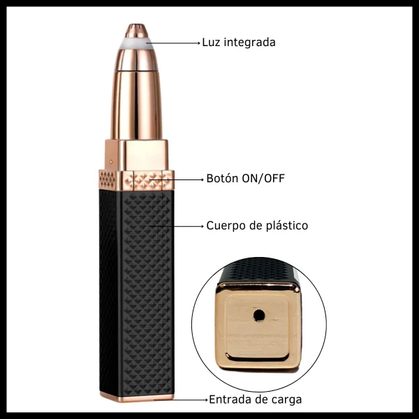 MINI DEPILADORA FACIAL DL-1521 - Imagen 3