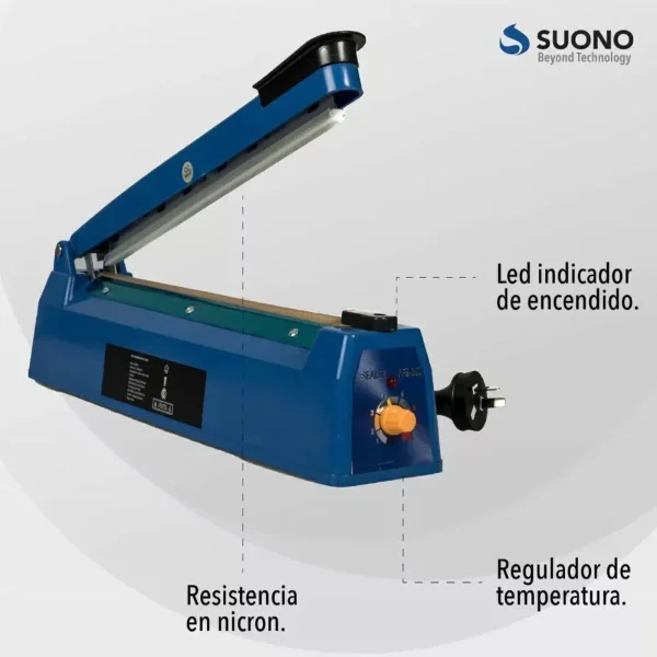 SELLADOR DE BOLSA 30cm SUONO - Imagen 3
