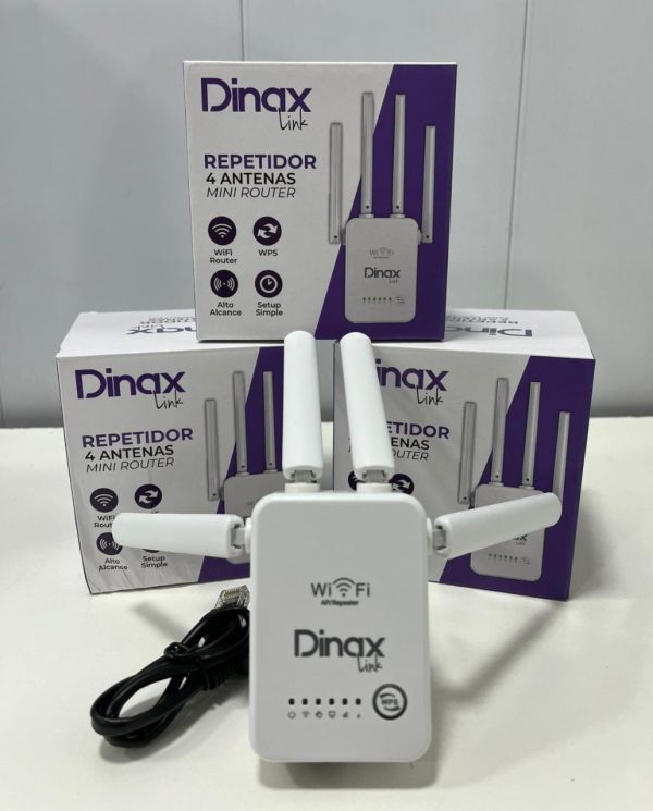 REPETIDOR WIFI 4 ANTENAS DINAX 4200A