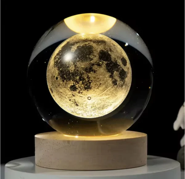 BOLA DE CRISTAL LED 8CM - Imagen 2