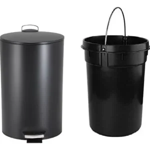 CESTO DE RESIDUOS 3L NEGRO
