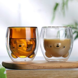 TAZA DOBLE VIDRIO x 2Uni. DBC-250A