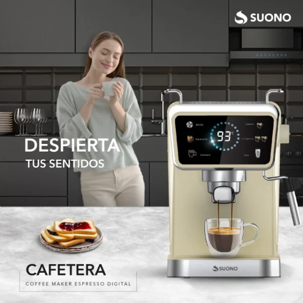 CAFETERA ESPRESSO MAKER DIG SUONO CREMA - Imagen 2