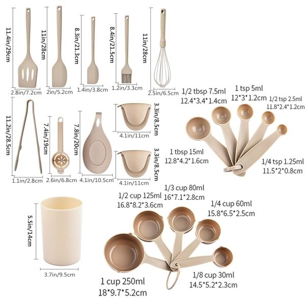 SET 21 PIEZAS COCINA SS21-01 - Imagen 2