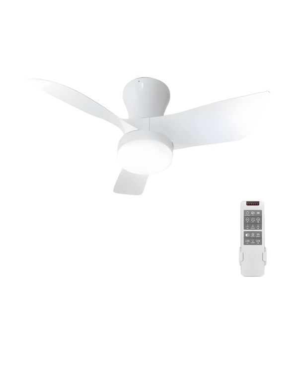 VENTILADOR ORYX C/ LUZ OR-CFL-7