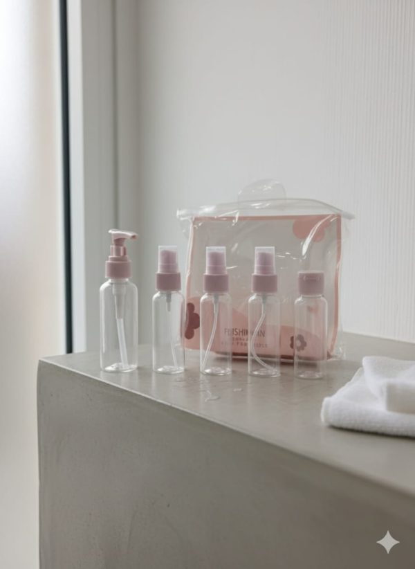 SET 5 BOTELLAS P/ COSMETICO AD0097 - Imagen 2