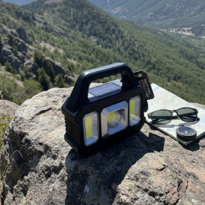 LINTERNA C/PANEL SOLAR DINAX YD2205B