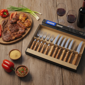 SET 12 CUBIERTOS TRAMONTINA CHURRASCO