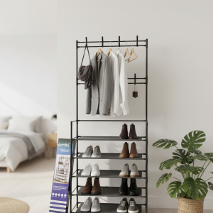 PERCHERO C/ ESTANTES AMBI/CAMBELL