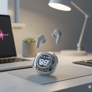 AURICULAR BT TRANSPARENTE ORYX JS-1022E