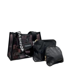 SET 3 BOLSOS TRANSP. ORYX JK-4102