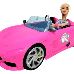 MUÑECA TINY C/ AUTO DESCAPOTABLE 55870