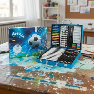 SET DE ARTE FUTBOL VALIJA 53PCS 56569