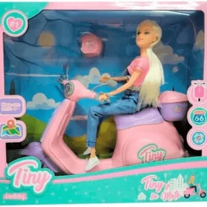 MUÑECA TINY Y SU MOTO 53903
