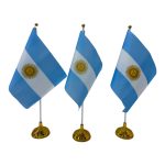 BANDERA DE MESA ARGENTINA x10uni. WCF-28