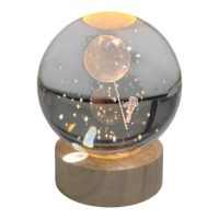 BOLA DE CRISTAL LED 8CM ORYX JS-0802