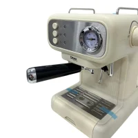 CAFETERA ESPRESSO VINT 800W BEIGE DINAX