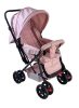 COCHE CUNA CIELO FUNKY ROSA