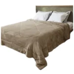 EDREDON FLANNEL CORDERITO KING