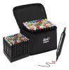 Marcadores Doble Punta 80pcs Oryx