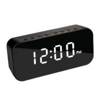 RADIO RELOJ BT SPEAKER NEGRO SUONO